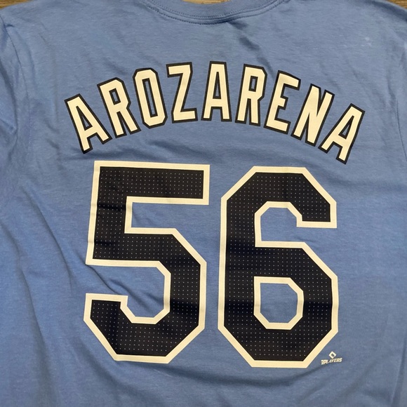 Blue Tampa Rays Nike Tee Shirt- Randy Arozarena - Picture 5 of 5